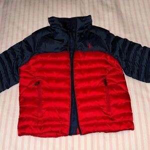 EUC Ralph Lauren down puffer coat 2t